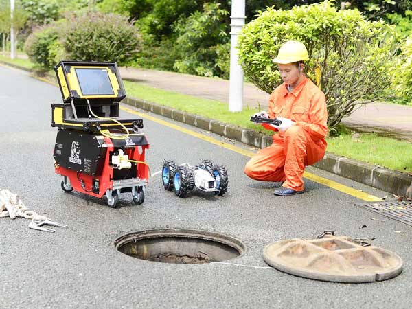 红原管道机器人检测