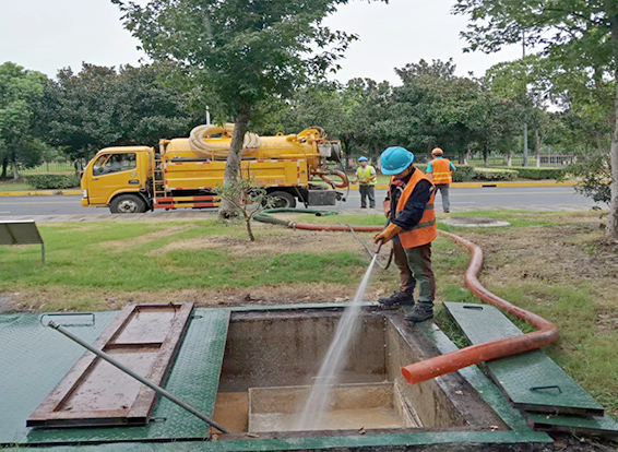 红原化油池清理