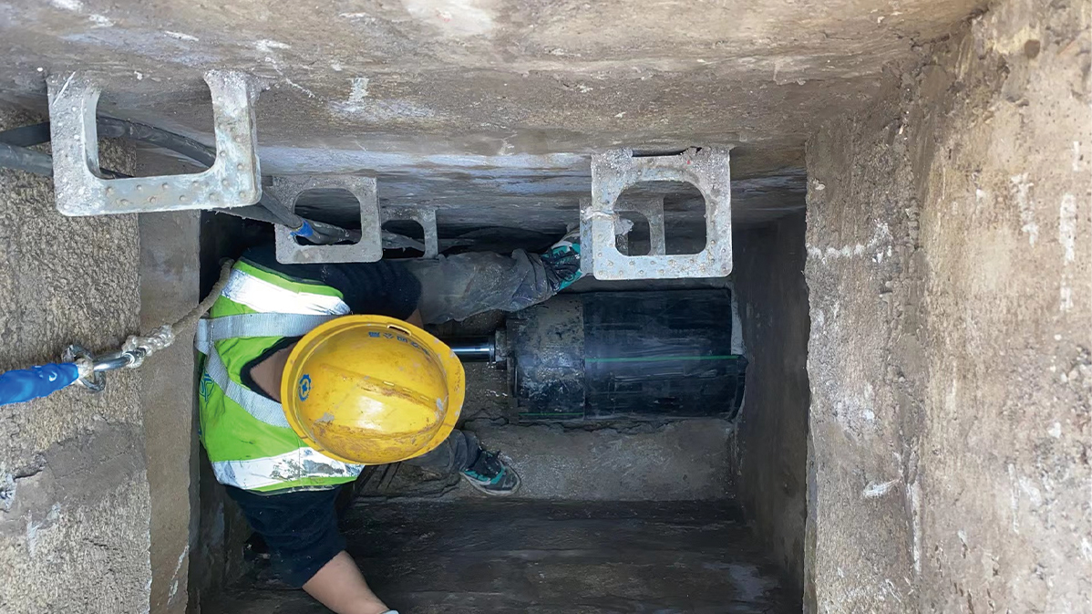 红原HDPE短管内衬法